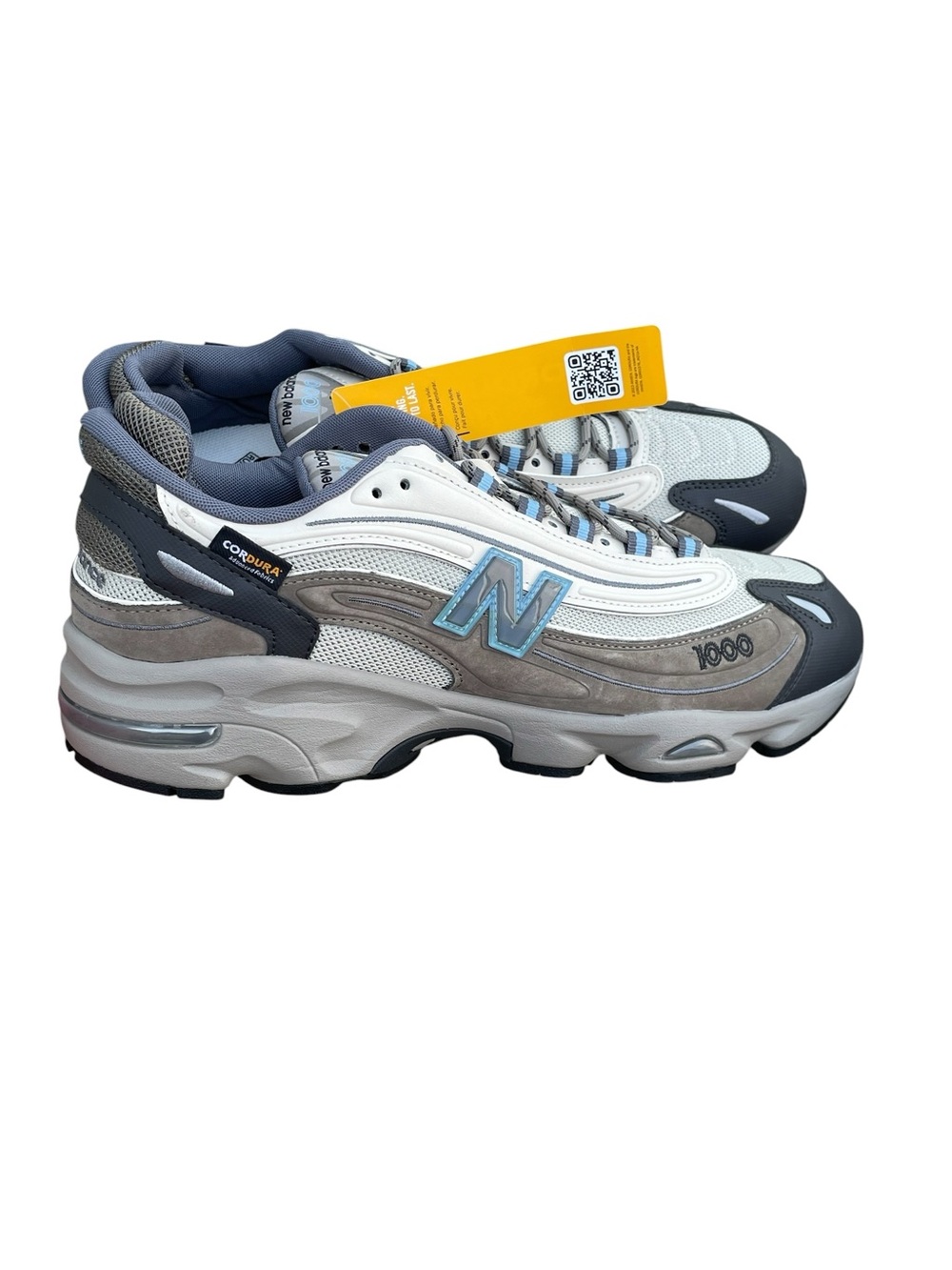 New Balance 1000 Cordura Leather Sneakers, Dockside/Still Water, 11.5M, NIB